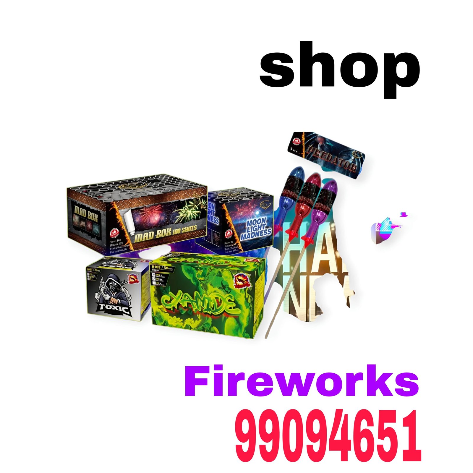 العاب ناريه أنواع صواريخ وكيفية عملها